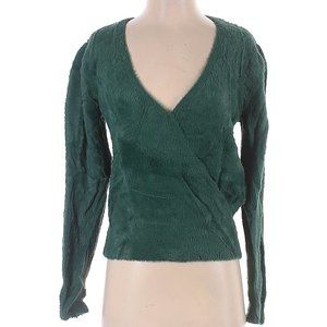 ASTR the Label Green Wrap Sweater